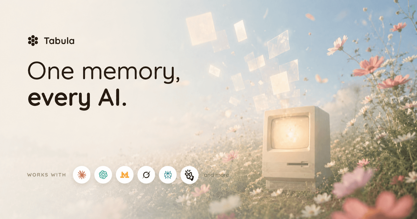 Tabula, one memory for every AI.